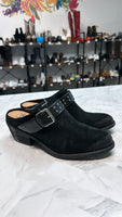 Sofft Black Leather Shoes, 8