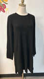 Aqua Black 100% Cashmere Dress, XL