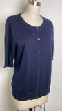 New 7th Avenue Navy Cardigan, XL