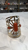 New White House Black Market Gold Cuff Bracelet