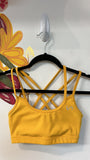 TLF Yellow Sports Bra, S