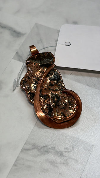 Copper  Pendant, 2.5"