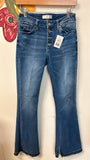 KanCan Button Fly Flare Jeans, 9/28