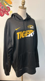 Nike Black Tigers Hoodie Sweatshirt, 3XL