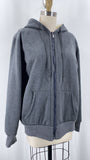 YeoKou Gray Hooded Jacket, XL