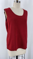 Ruby Rd Burgundy Top, XL