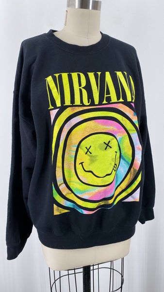 Nirvana Black Sweatshirt, L