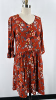 Garnet Hill Print Dress, 8