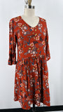 Garnet Hill Print Dress, 8