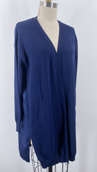 Truth + Style Blue Cardigan, S