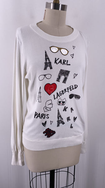 Karl Lagerfeld Paris Sweater, S