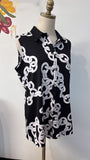 Susan Graver Black Top, M