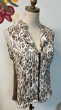 Chico's Animal Print Vest, S