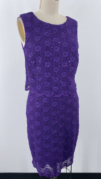 Connected Purple Dress, 8