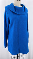 Alfani Blue Metallic Sweater, L