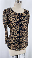 INC Animal Print Top, L