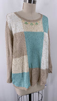 New Alfred Dunner Tan Sweater, XL