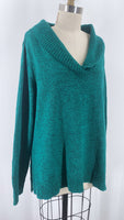 Karen Scott Green Sweater, 1X