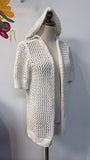 Artelier Nicole Miller Open Stitch Sweater, S