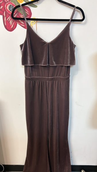 New Jack Velvet Jumpsuit, M