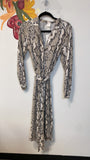 H&M Snake Print Dress, 4