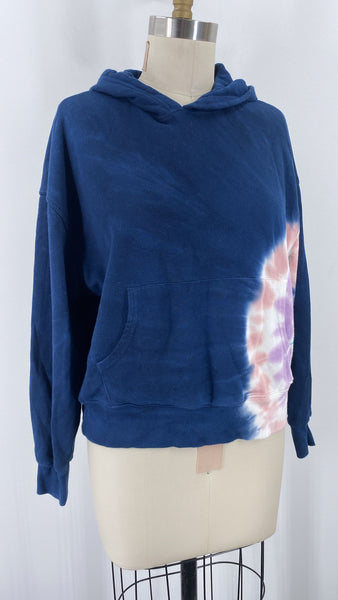 Wildfox Tie Dye Hoodie Sweatshirt, S