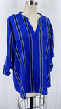 Calvin Klein Blue Stripe Top, XL