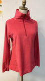 Columbia Pink Fleece Pullover, M