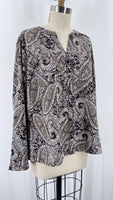 Coral Bay Paisley Top, 1X