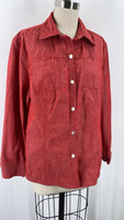 Evan Picone Red Jacket, 18W