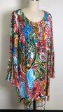 MSK Print Dress, XL