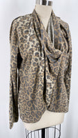 Mystree Animal Print Top, L