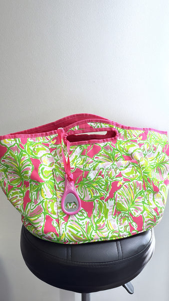 Lilly Pulitzer Elephant Ears Insulated Tote Bag, 21"X16"