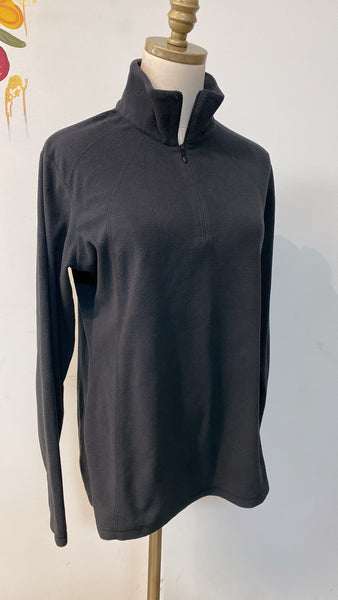 Columbia Black Fleece Pullover, L