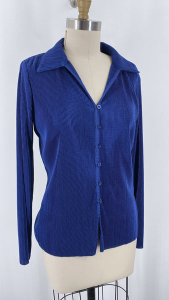 New Cyrus Blue Top, S