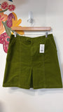Lilly Pulitzer Green Corduroy Skirt, 10