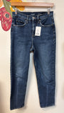 Old Navy Sky Hi Straight 27" Inseam Jeans, 0