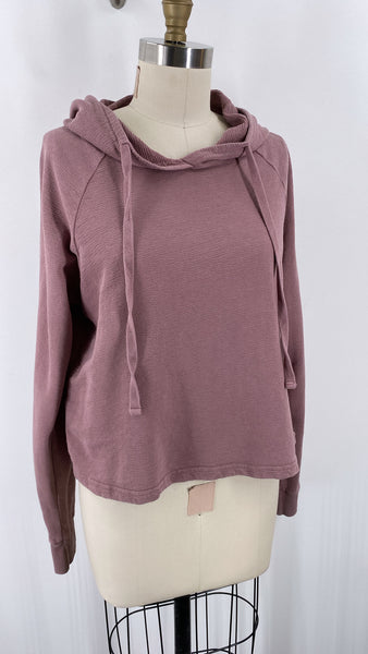 Mono B Pink Hooded Sweatshirt, S