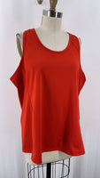 Alex & Abby Red Athletic Top, 3X