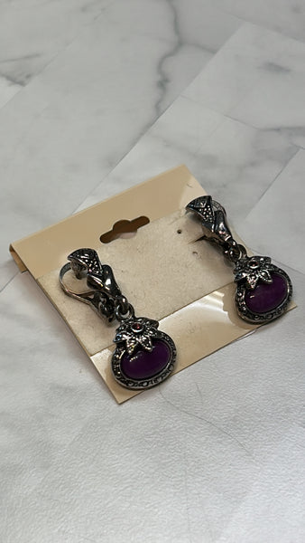 Premier Designs Purple Earrings