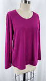 Chico's Purple Ultimate Tee, L