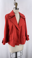 Elle Red Jacket, L