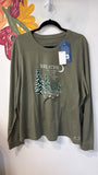 New Life is Good Green Crusher "Breathe" Tee, XXXL