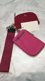 Lululemon Pink Dual Pouch Wristlet