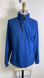 Lady Hagen Blue Jacket, M with Hidden Hood