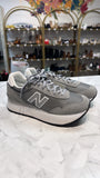 New Balance Gray 515H Shoes, 8