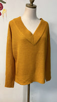 Full Circle Trends Yellow Sweater, XL