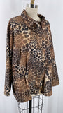 Westbound Animal Print Jacket, 2X