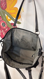Cole Haan Black Nylon Crossbody Bag, 13"x8"