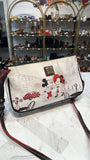 Dooney & Bourke Minnie Cafe Pouchette Crossbody Bag, 10"x5.5"